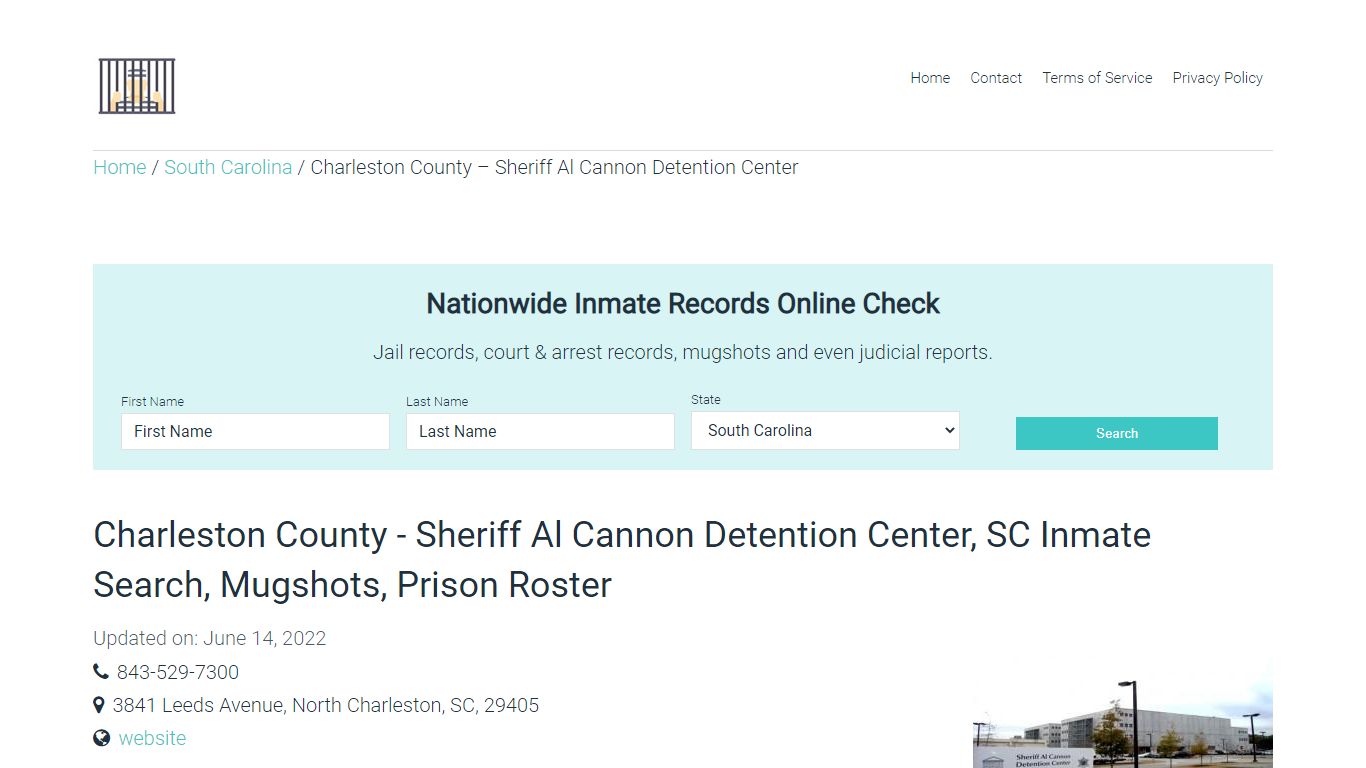 Charleston County - Shoshone County (Idaho) Inmate Search
